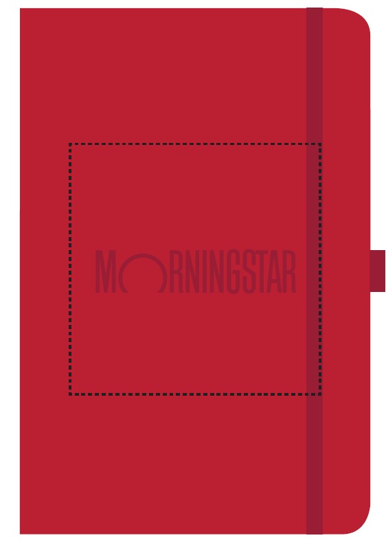 Morningstar Wealth - A5 Notebook in Red