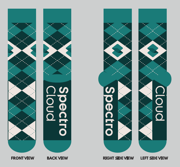 Spectrocloud - Casual Custom Socks V2