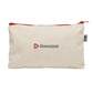 Dimensional Fund Advisors -  Zipped Cotton Pouch, Natural/Red